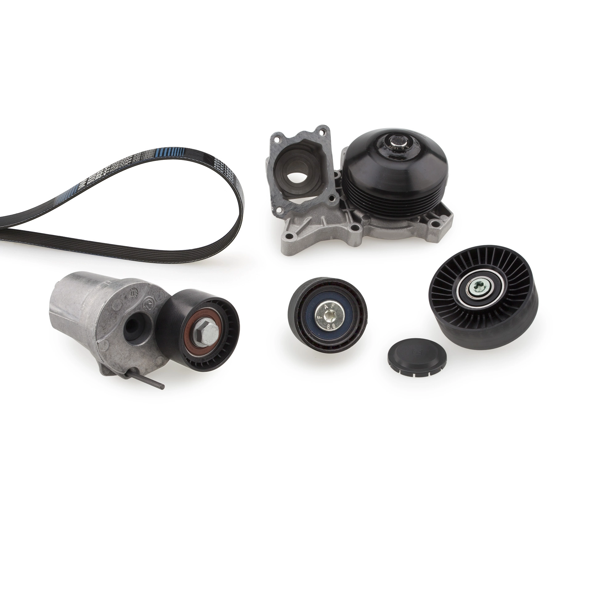 Water Pump + V-Ribbed Belt Kit Micro-V® KP36DPK1698