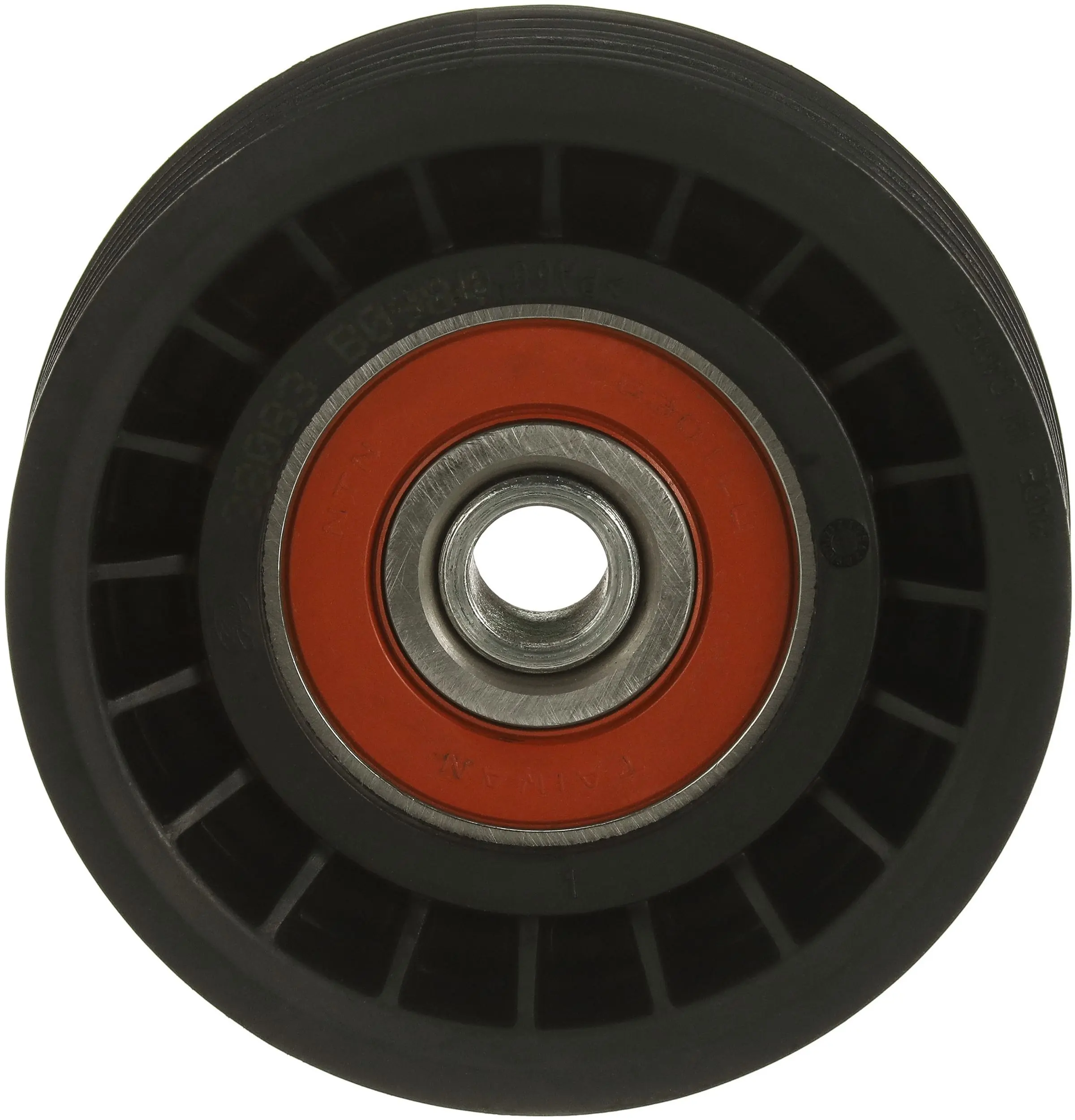 GATES T38083 Deflection/Guide Pulley, V-ribbed belt