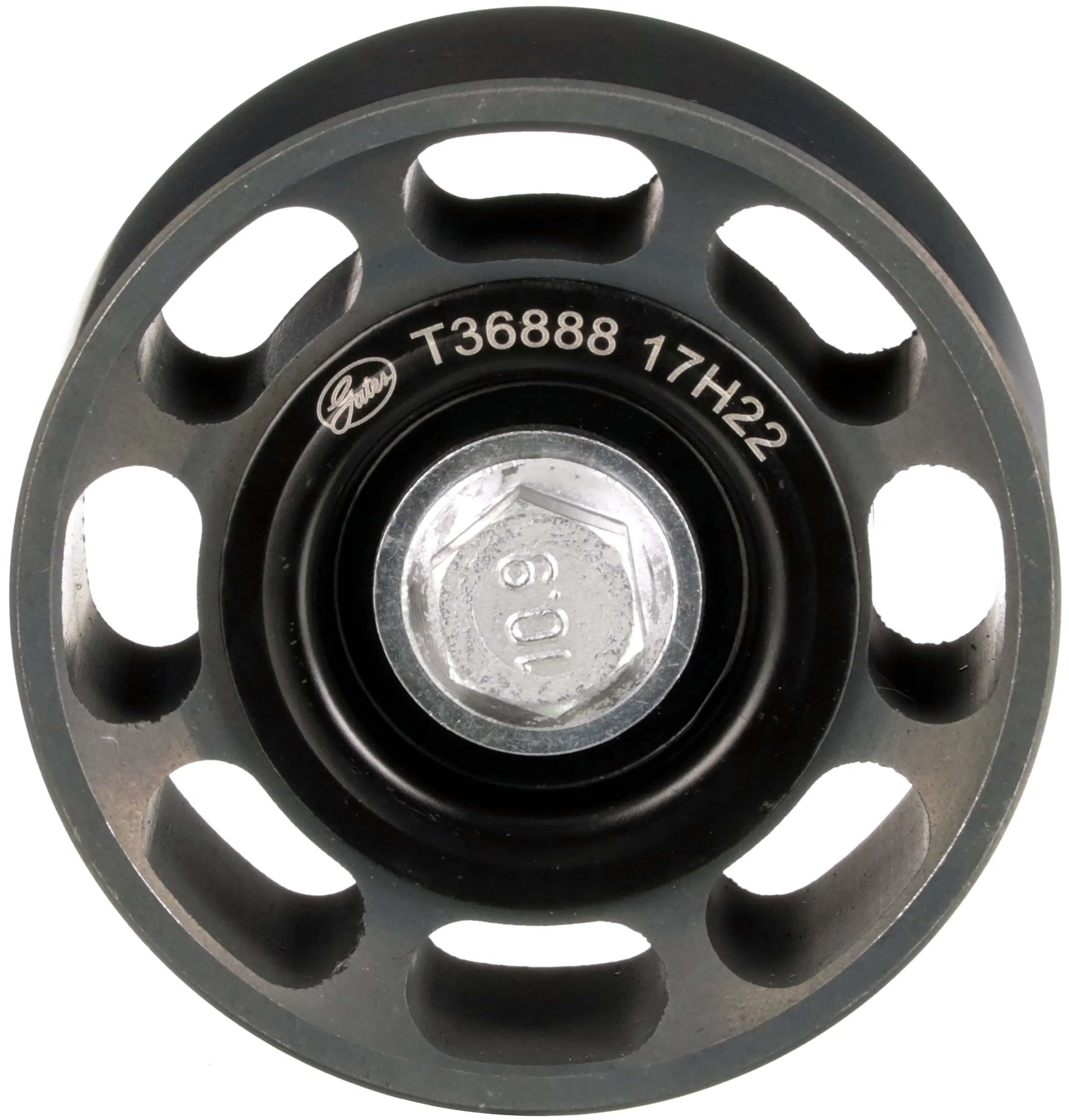 GATES T36888 Deflection/Guide Pulley, V-ribbed belt