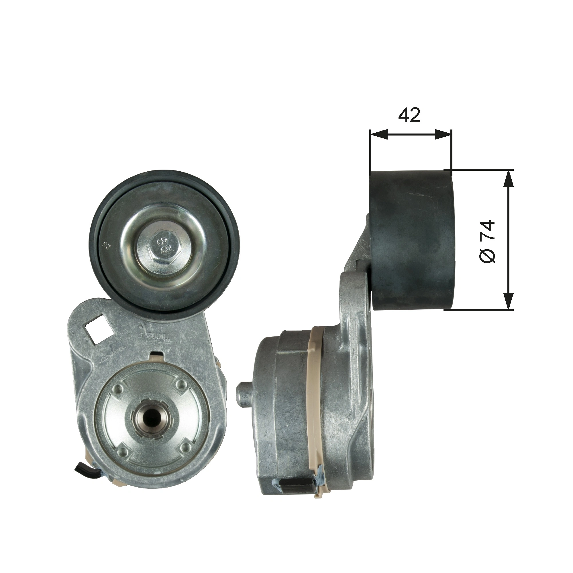 Belt Tensioner, V-ribbed belt FleetRunner™ T38718