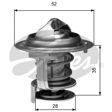 Thermostat, coolant TH29484G1