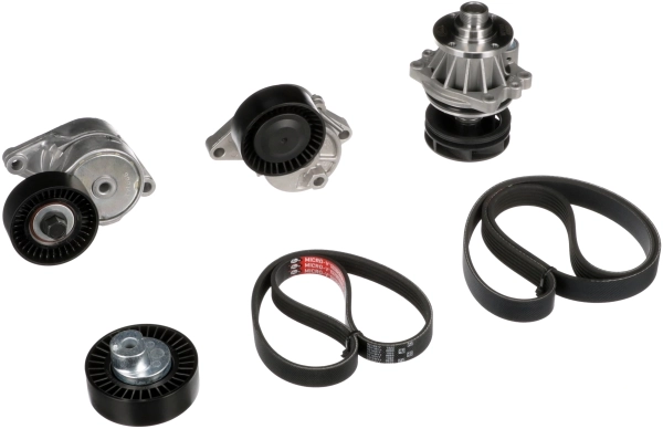 Water Pump + V-Ribbed Belt Kit Micro-V® KP26PK1540