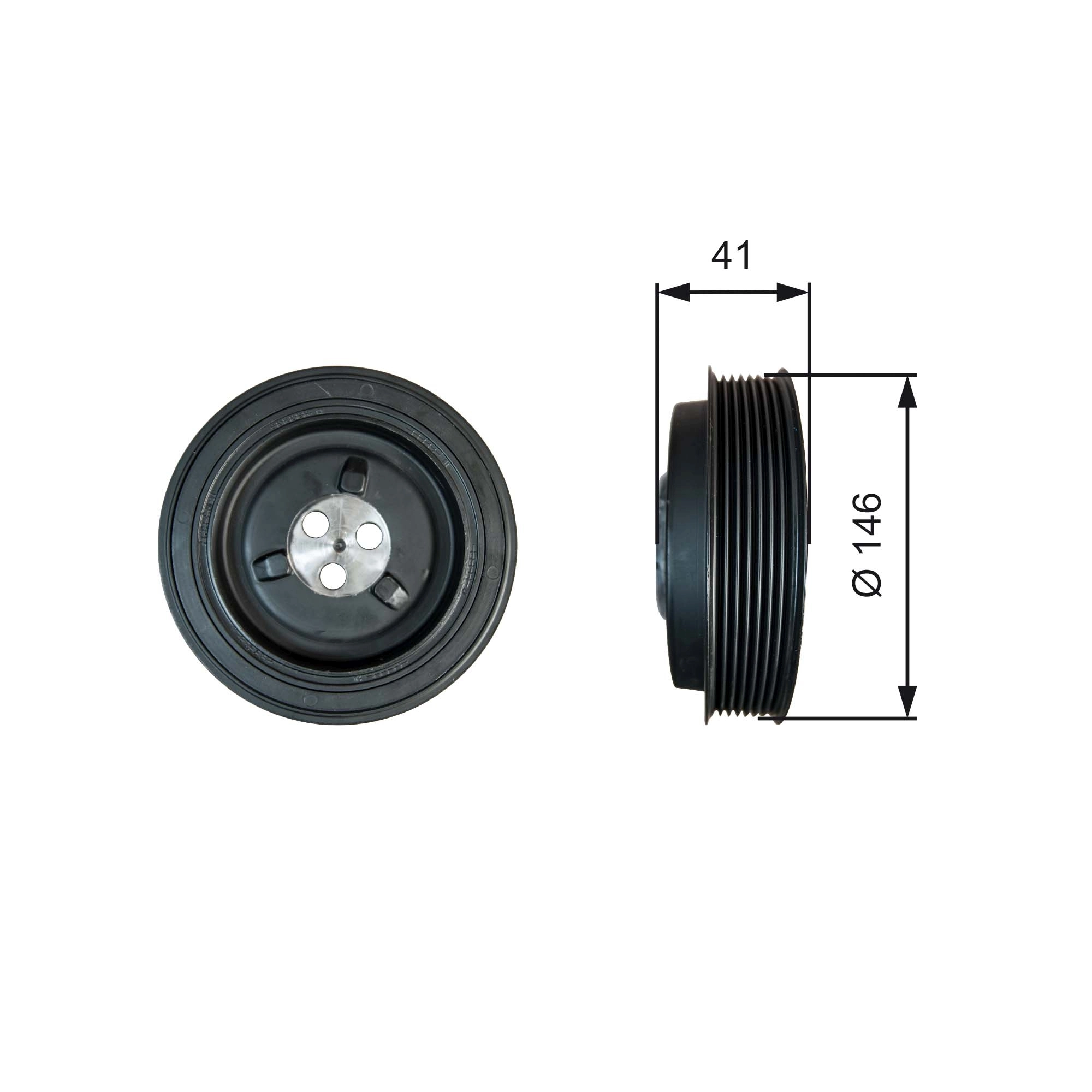 Belt Pulley, crankshaft DriveAlign™ TVD1134