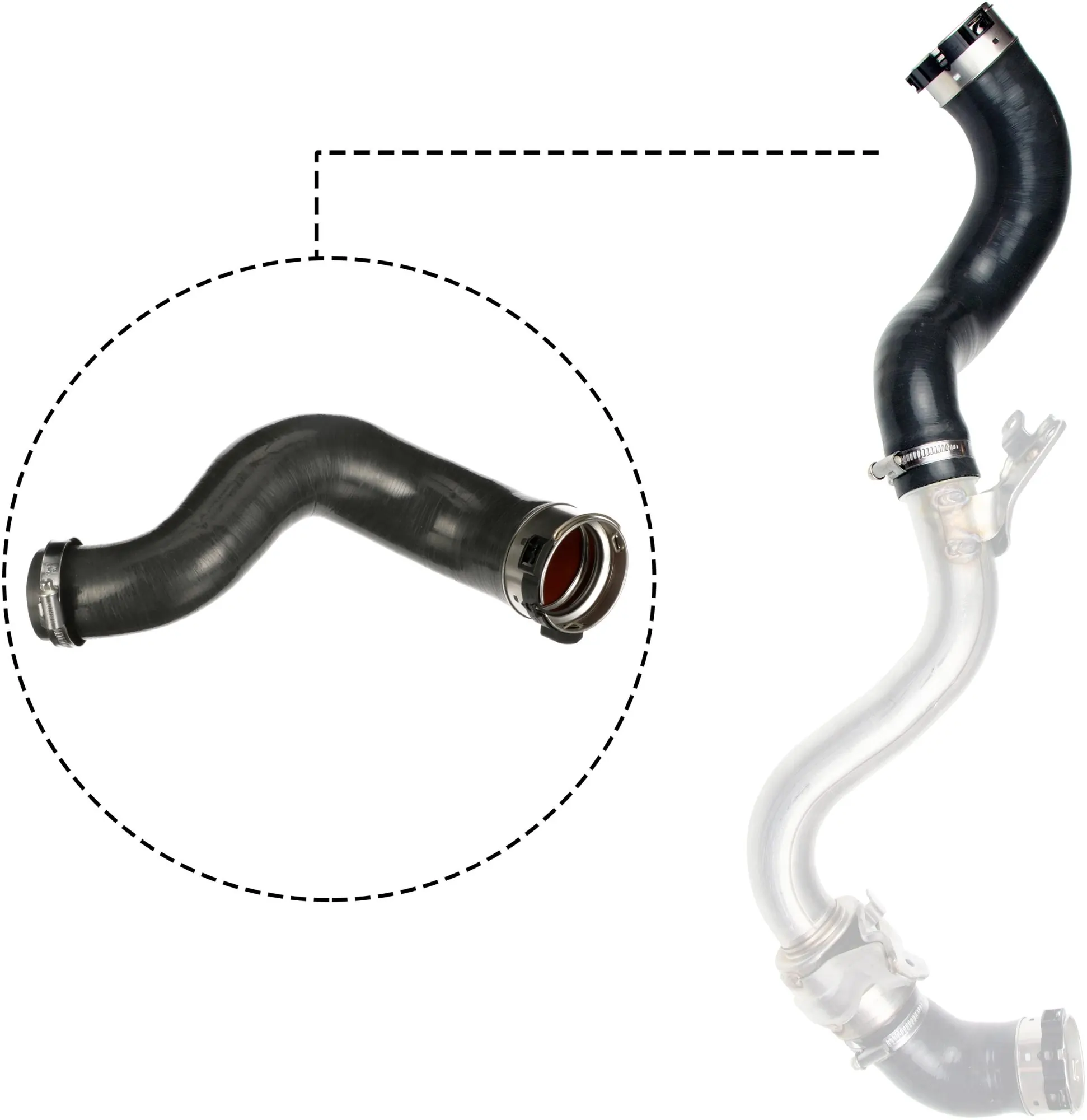 Charge Air Hose 09-1302