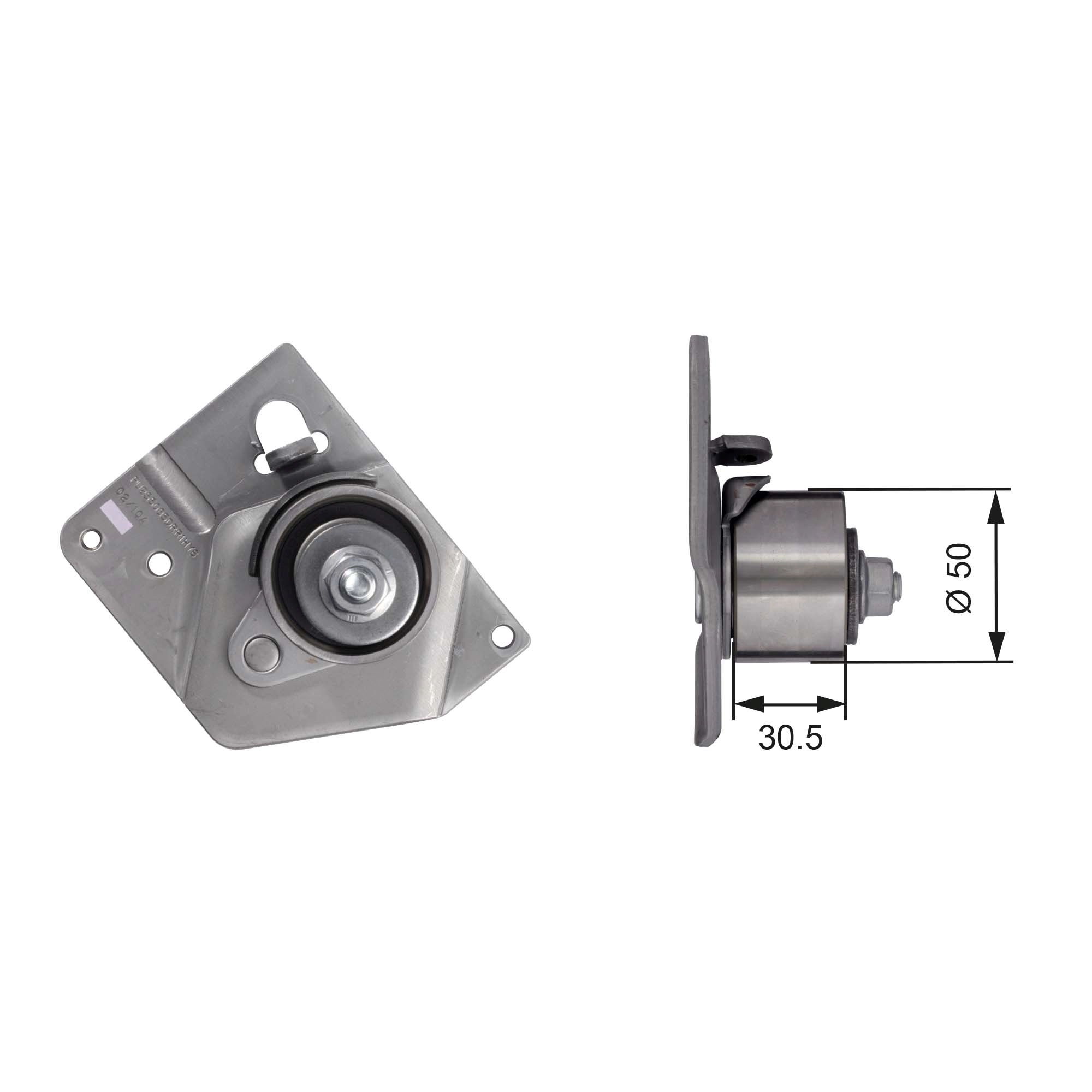 Tensioner Pulley, timing belt PowerGrip™ T41273