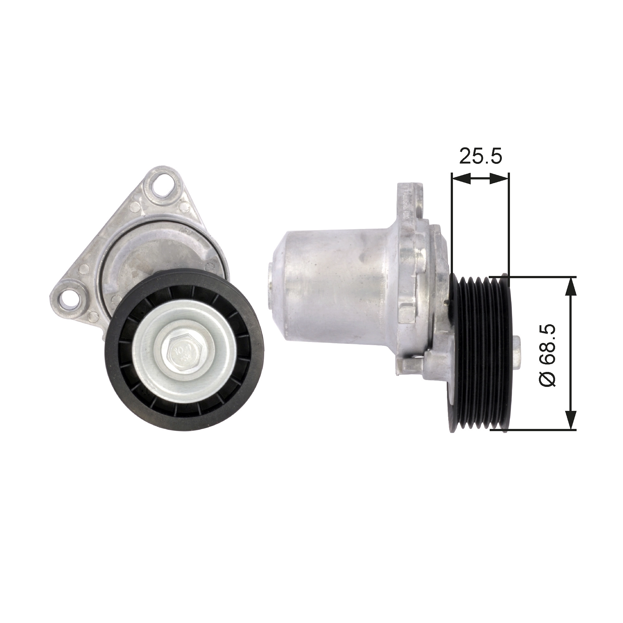 Belt Tensioner, V-ribbed belt DriveAlign™ T39074