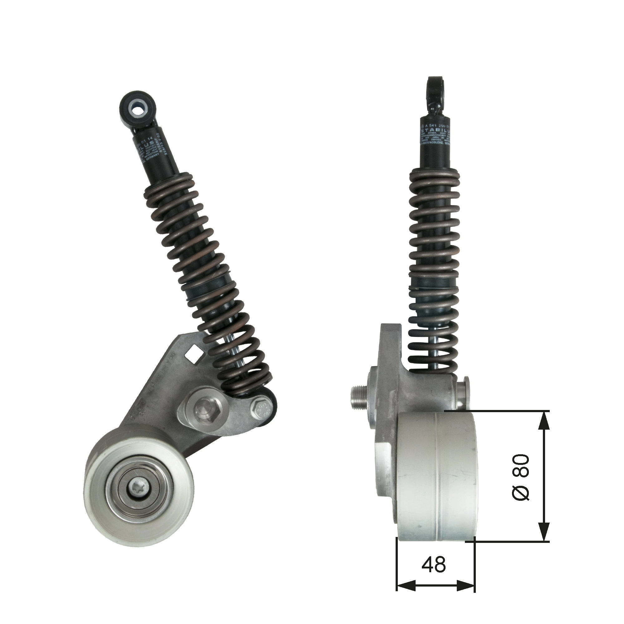 Belt Tensioner, V-ribbed belt FleetRunner™ T38698