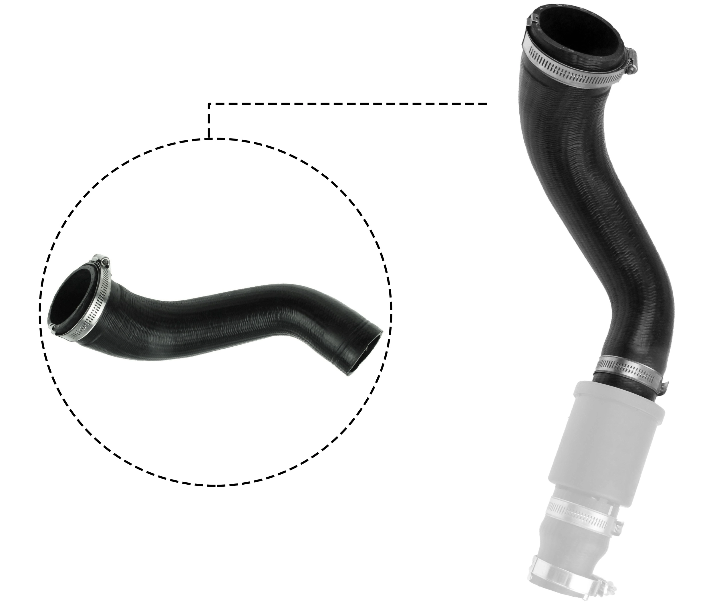 Charge Air Hose 09-0619