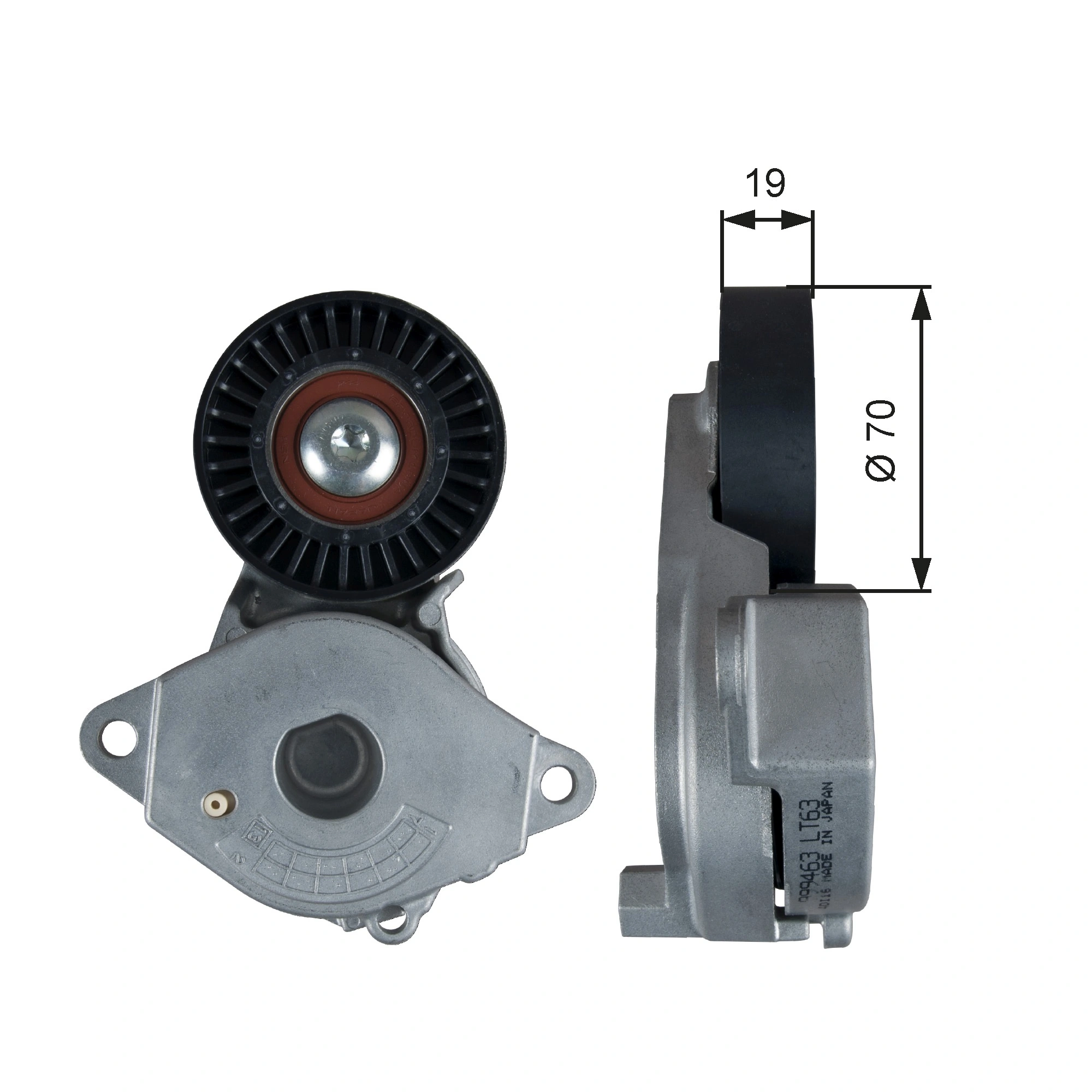 Belt Tensioner, V-ribbed belt DriveAlign™ T39355