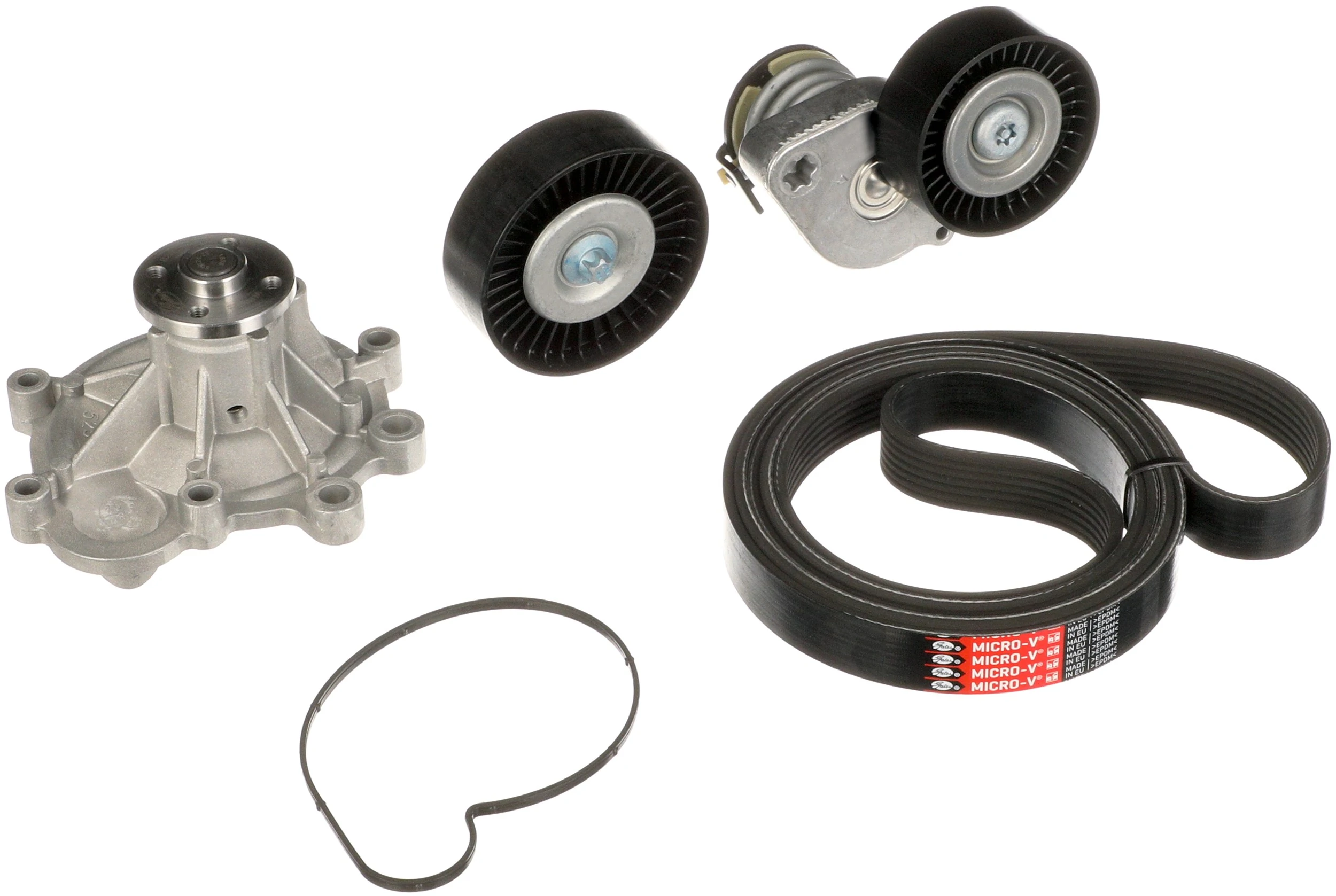 Water Pump + V-Ribbed Belt Kit Micro-V® KP17PK2418