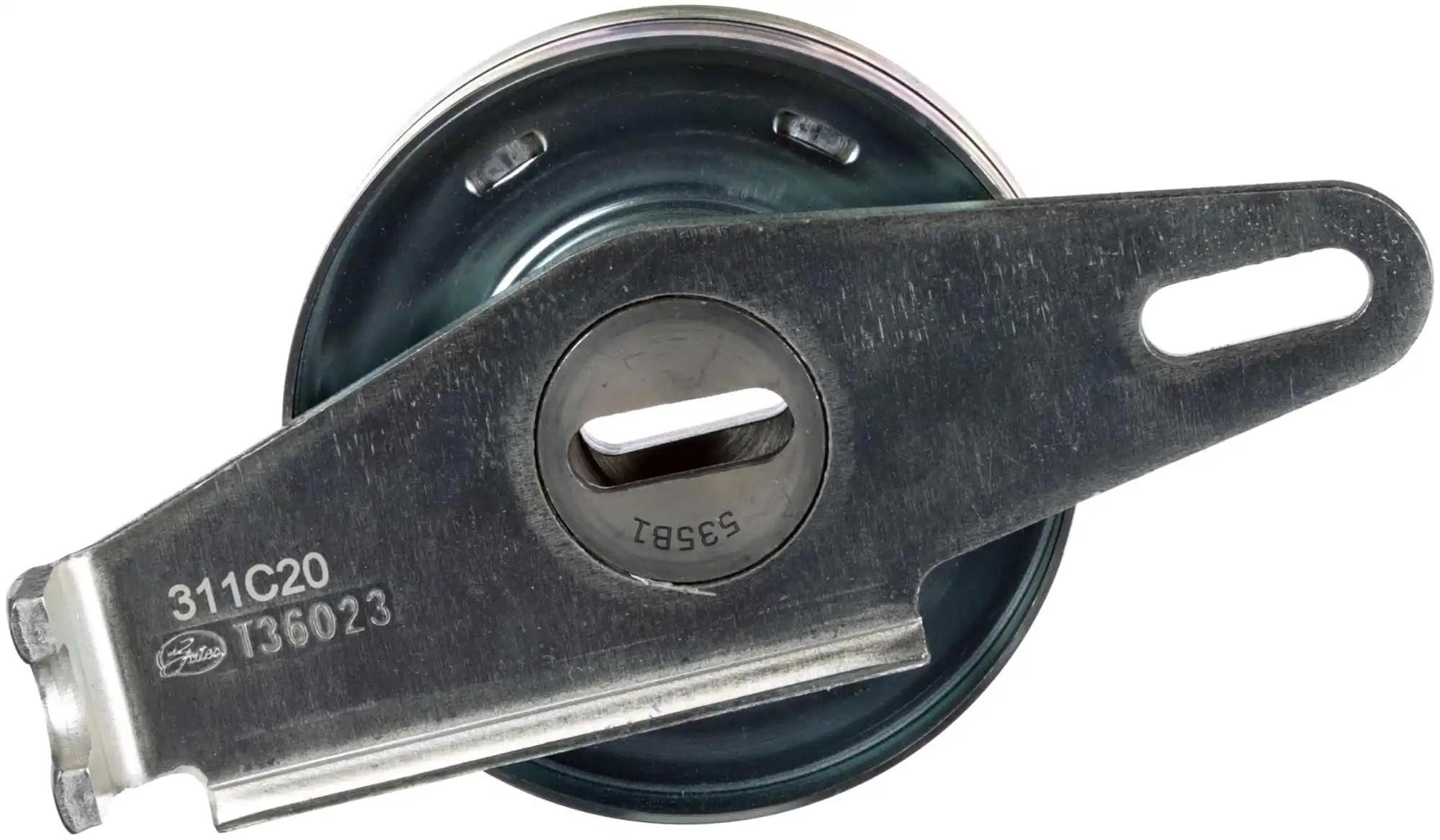 GATES T36023 Tensioner Pulley, V-ribbed belt