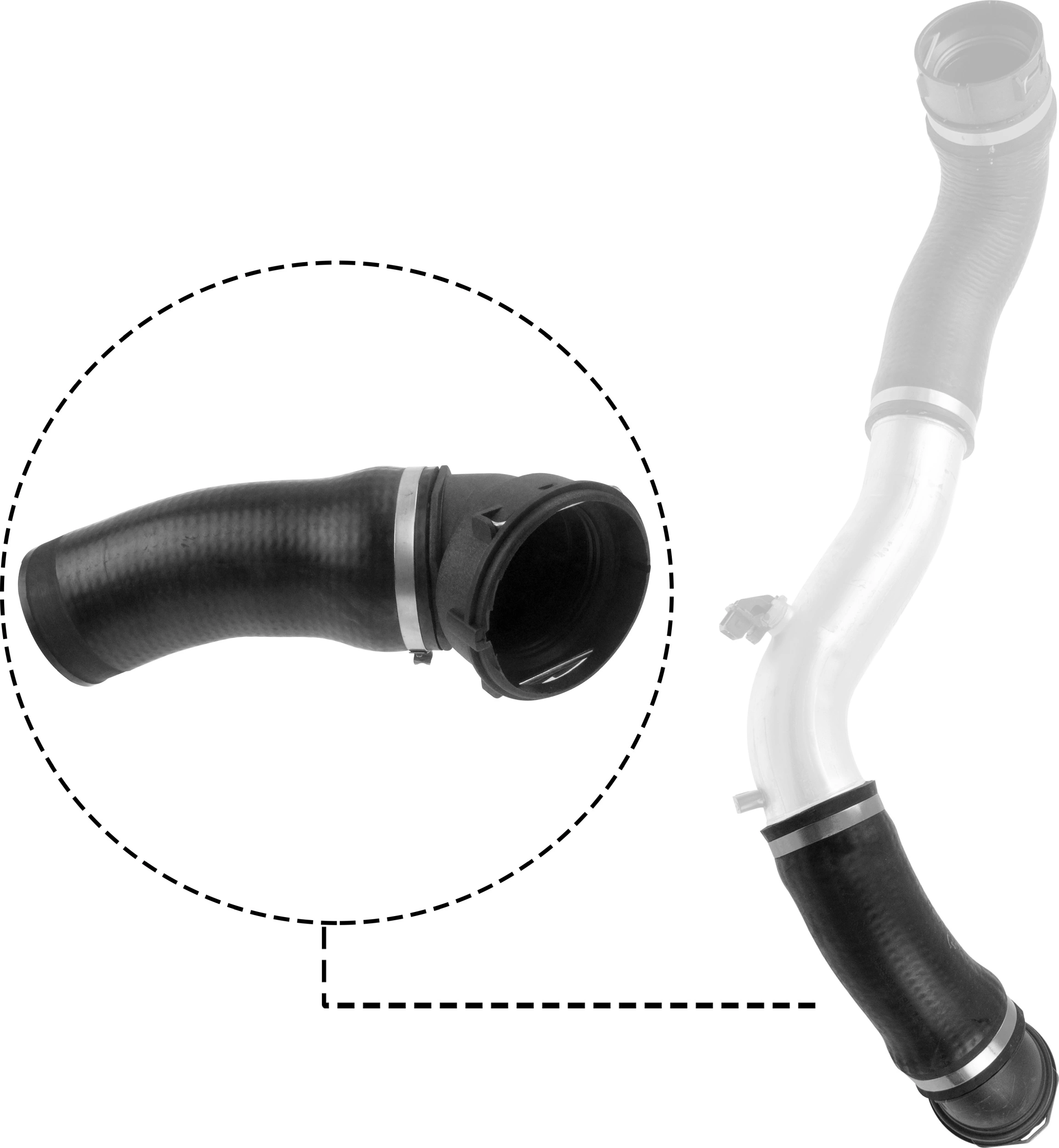 Charge Air Hose 09-0708