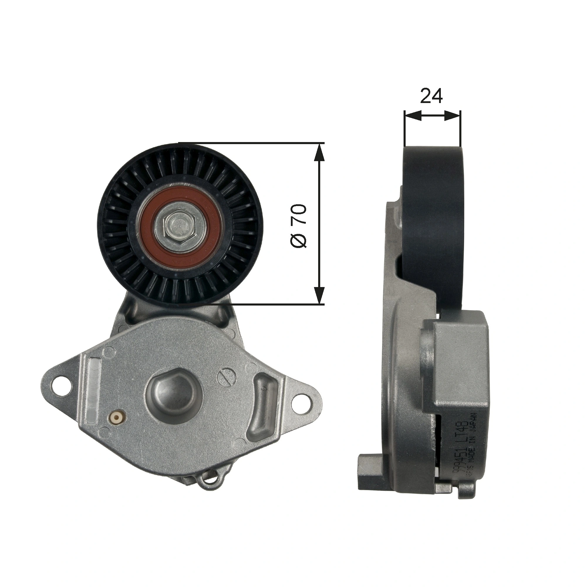 Belt Tensioner, V-ribbed belt DriveAlign™ T39246