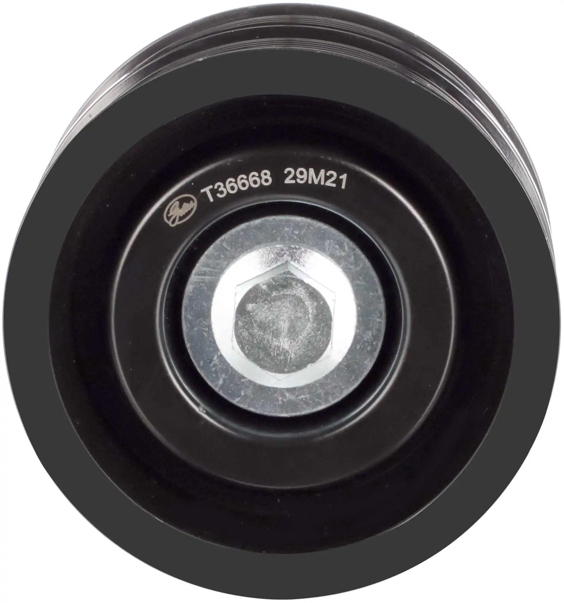GATES T36668 Deflection/Guide Pulley, V-ribbed belt