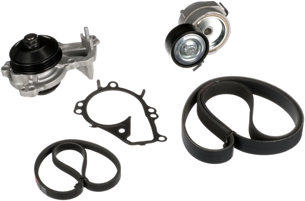 Water Pump + V-Ribbed Belt Kit Micro-V® KP136PK1070