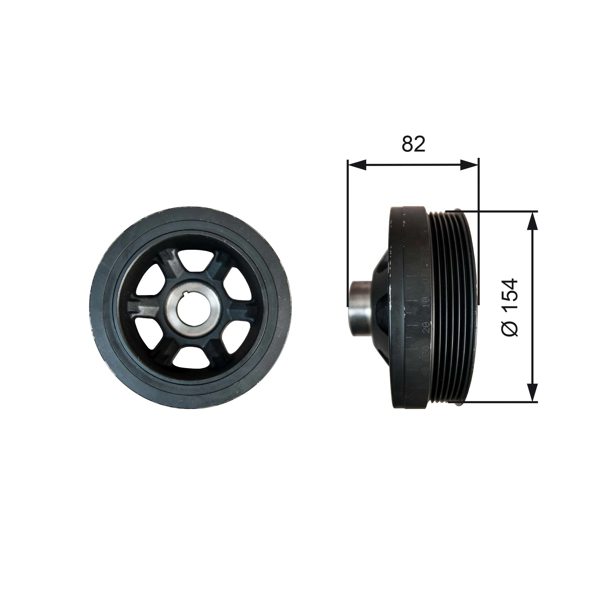 Belt Pulley, crankshaft DriveAlign™ TVD1139