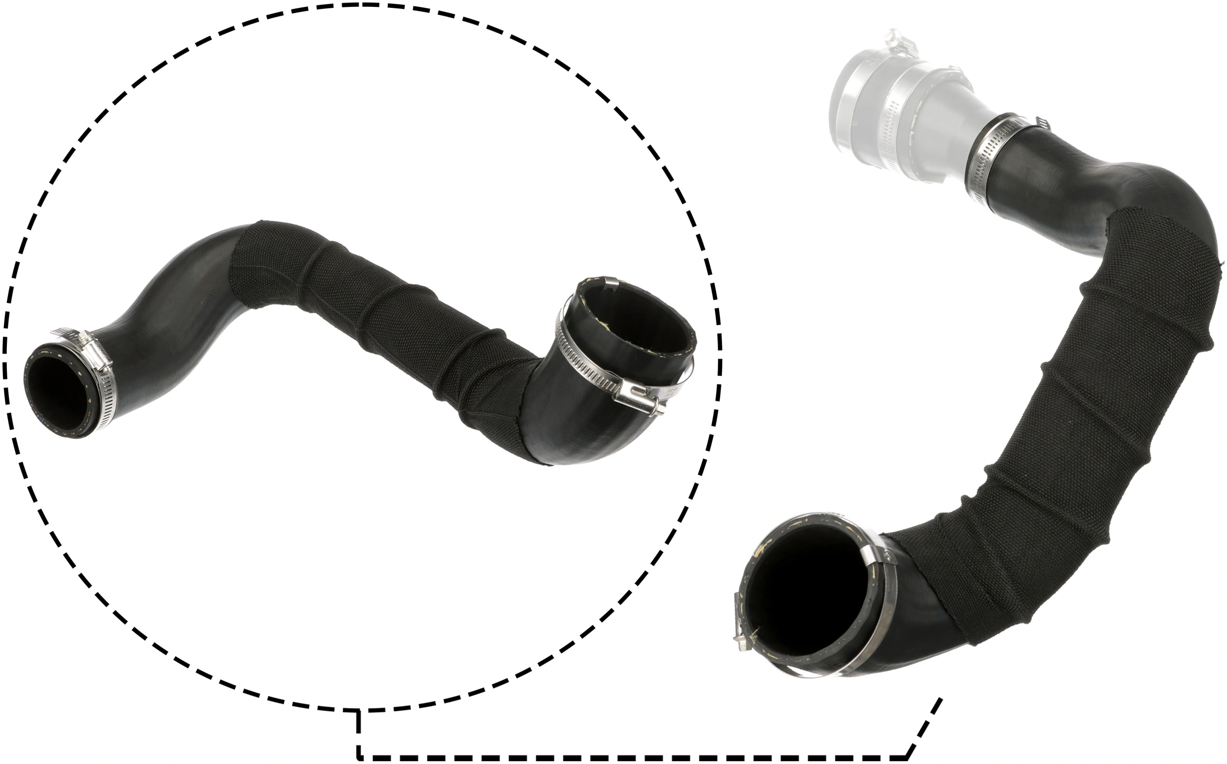 GATES 09-1388 Charge Air Hose