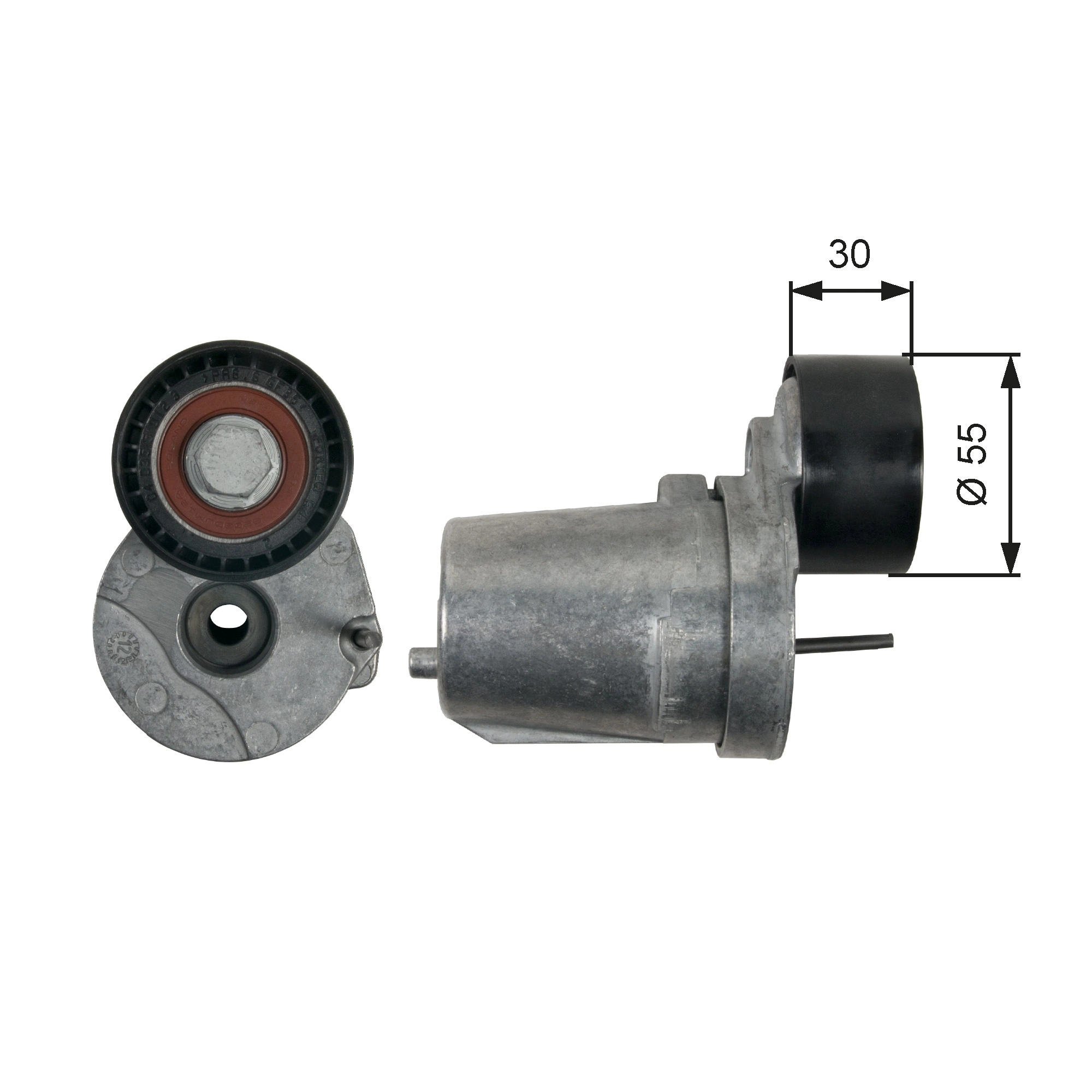 Belt Tensioner, V-ribbed belt DriveAlign™ T39226