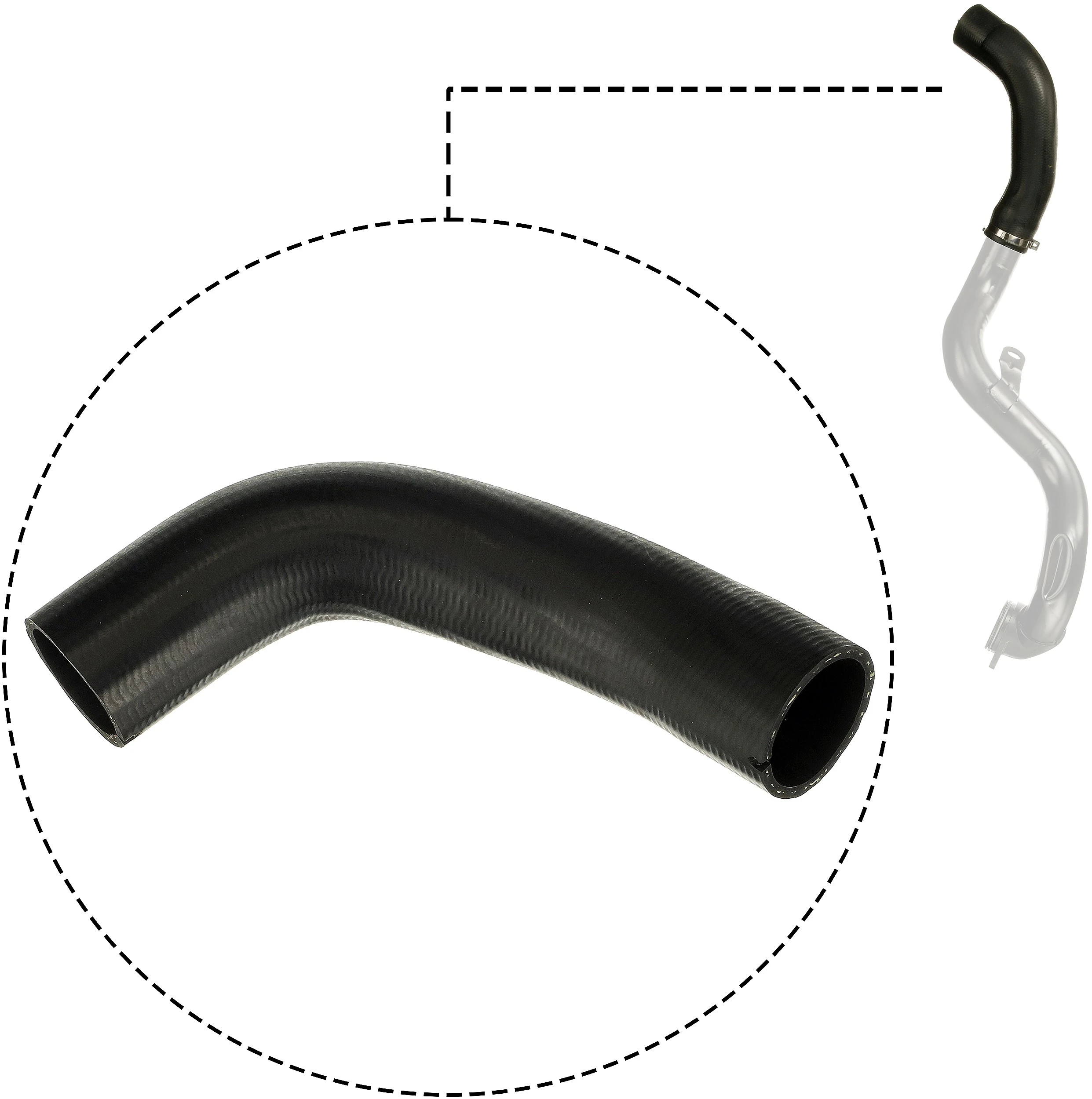 GATES 09-1680 Charge Air Hose