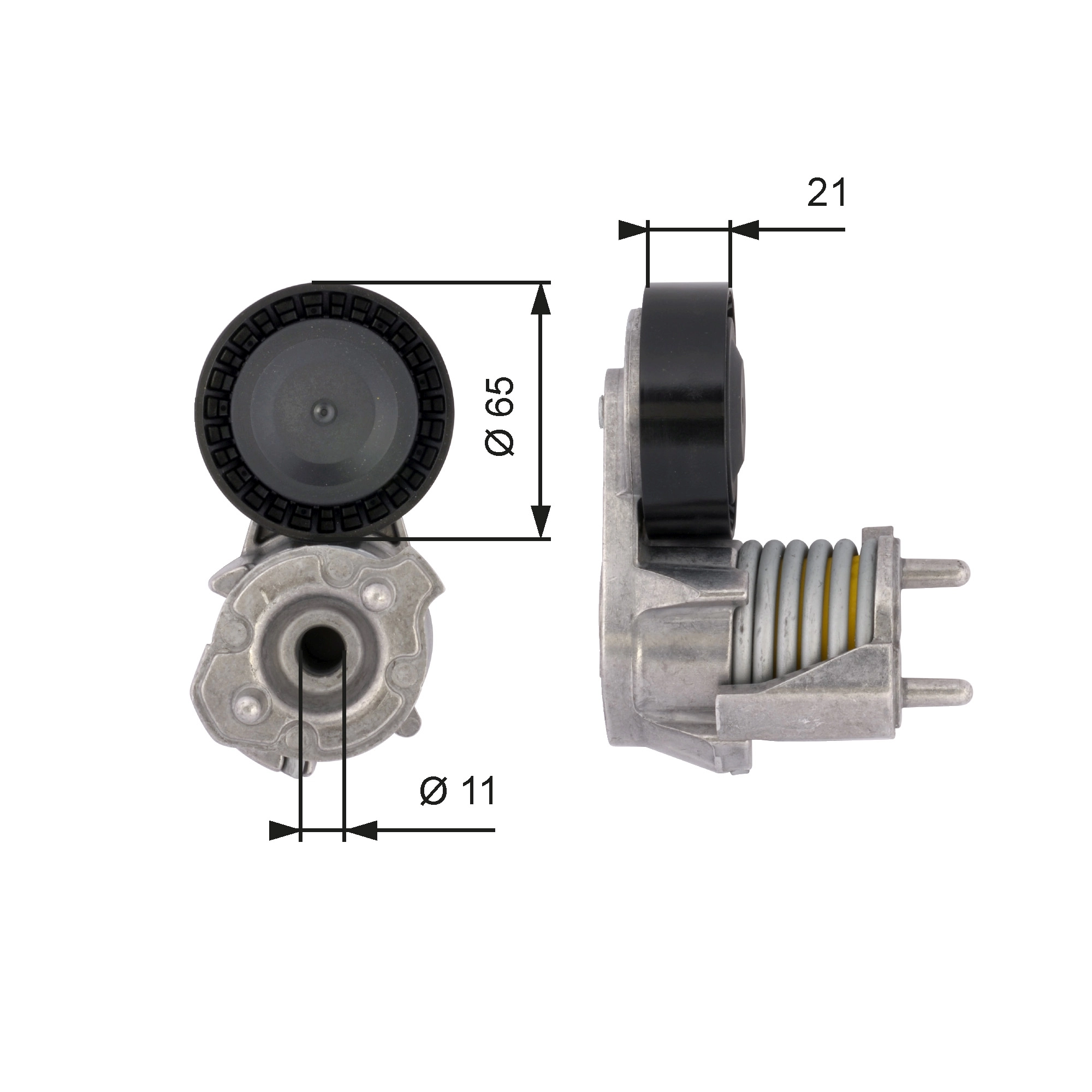 Belt Tensioner, V-ribbed belt DriveAlign™ T39118