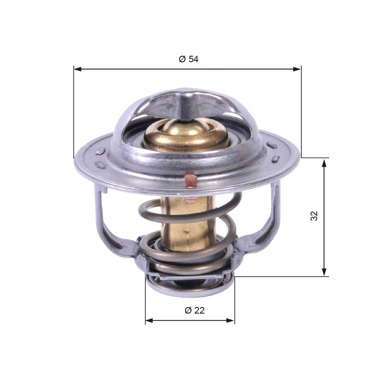 Thermostat, coolant TH42589G1