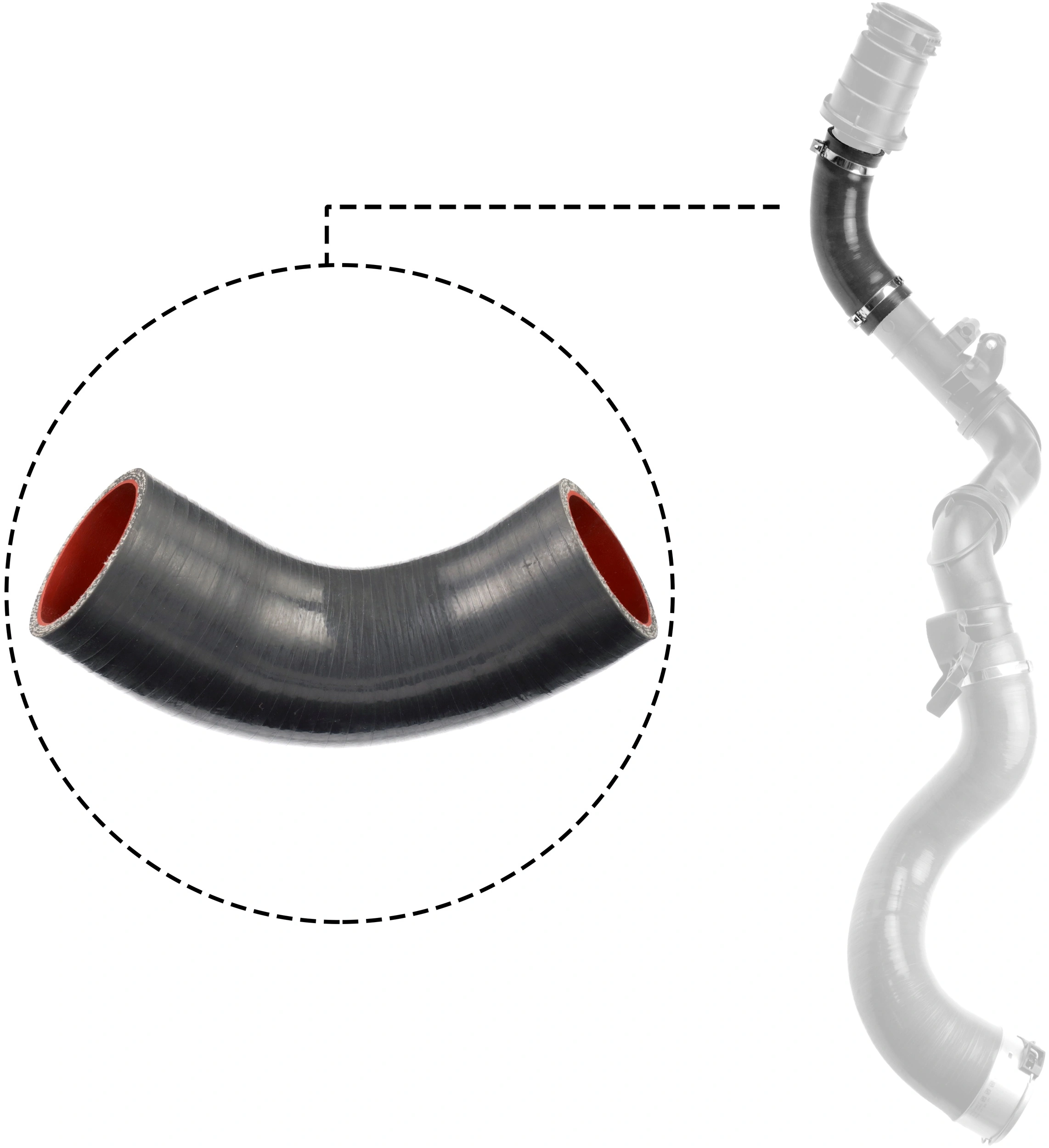 Charge Air Hose 09-0545