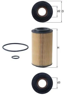 Oil Filter OX 153D4