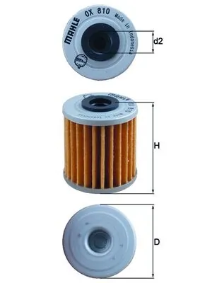 KNECHT OX 810 Oil Filter