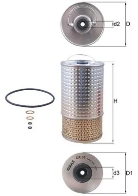 Oil Filter OX 38D