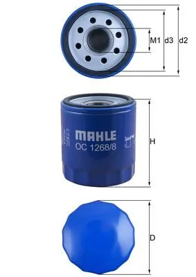 Oil Filter OC 1268/8