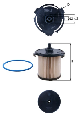 Fuel Filter KX 387D