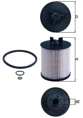 Fuel Filter KX 86/1D