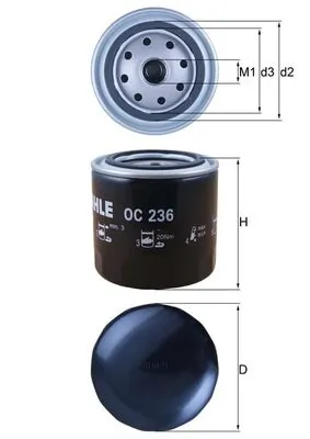 Oil Filter OC 236