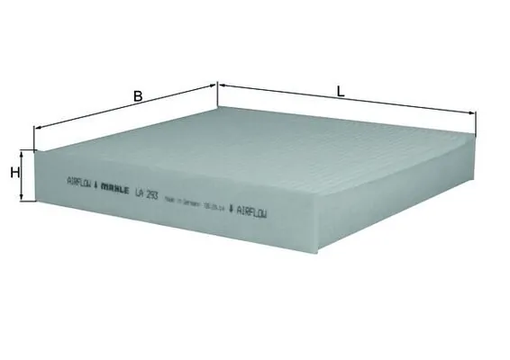 Filter, cabin air LA 293