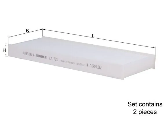 Filter, cabin air LA 921/S