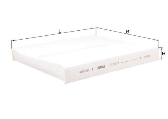 Filter, cabin air LA 816/3