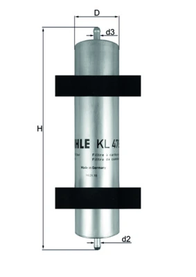 Fuel Filter KL 478