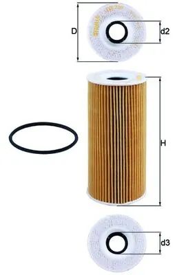 Oil Filter OX 366D