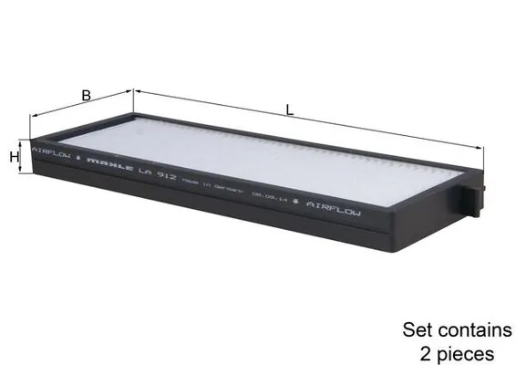 Filter, cabin air LA 912/S