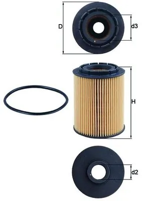 Oil Filter OX 160D