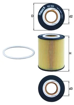 Oil Filter OX 433D