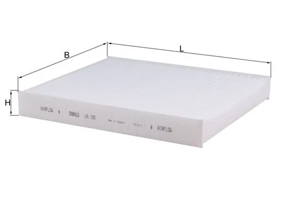 Filter, cabin air LA 120