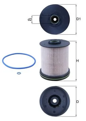 Fuel Filter KX 491/1D