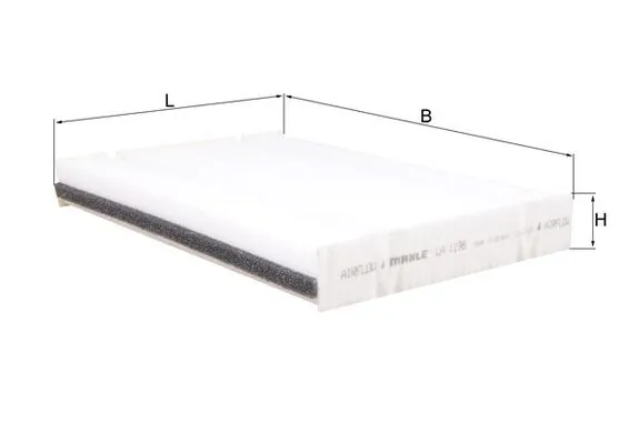 Filter, cabin air LA 1198