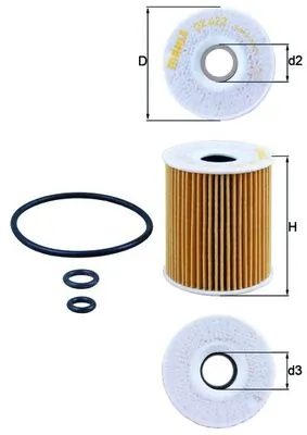 Oil Filter OX 422D