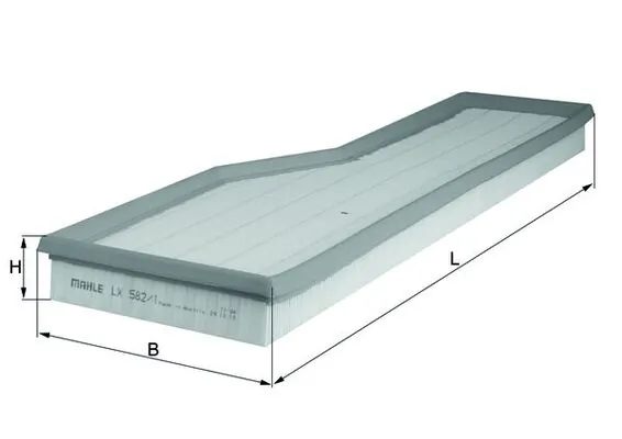 Air Filter LX 582/1