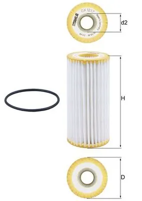 Oil Filter OX 1217D