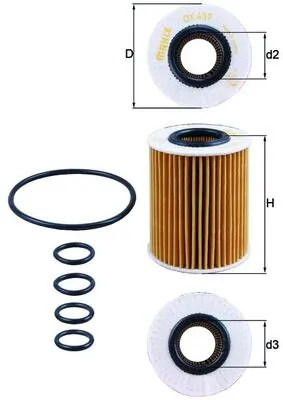 Oil Filter OX 437D