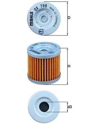 Oil Filter OX 798