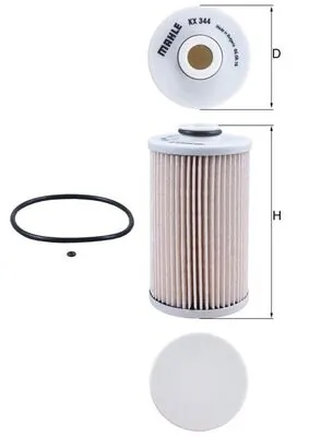 Fuel Filter KX 344D